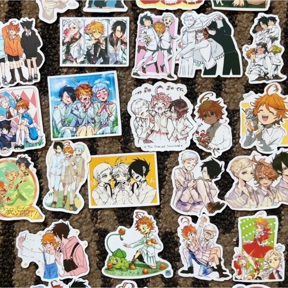 Promised Neverland 50 pcs Japanese Anime - Picture 3 of 5